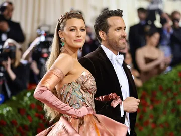 Blake Lively y Ryan Reynolds en la Met Gala 2022 Blake Lively y Ryan Reynolds en la Met Gala 2022
