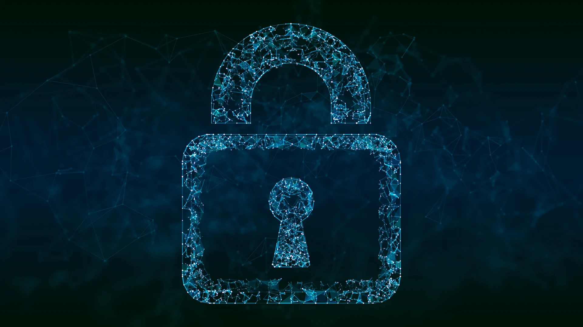 Imagen de archivo de un candado en ciberseguridad Imagen de archivo de un candado en ciberseguridad