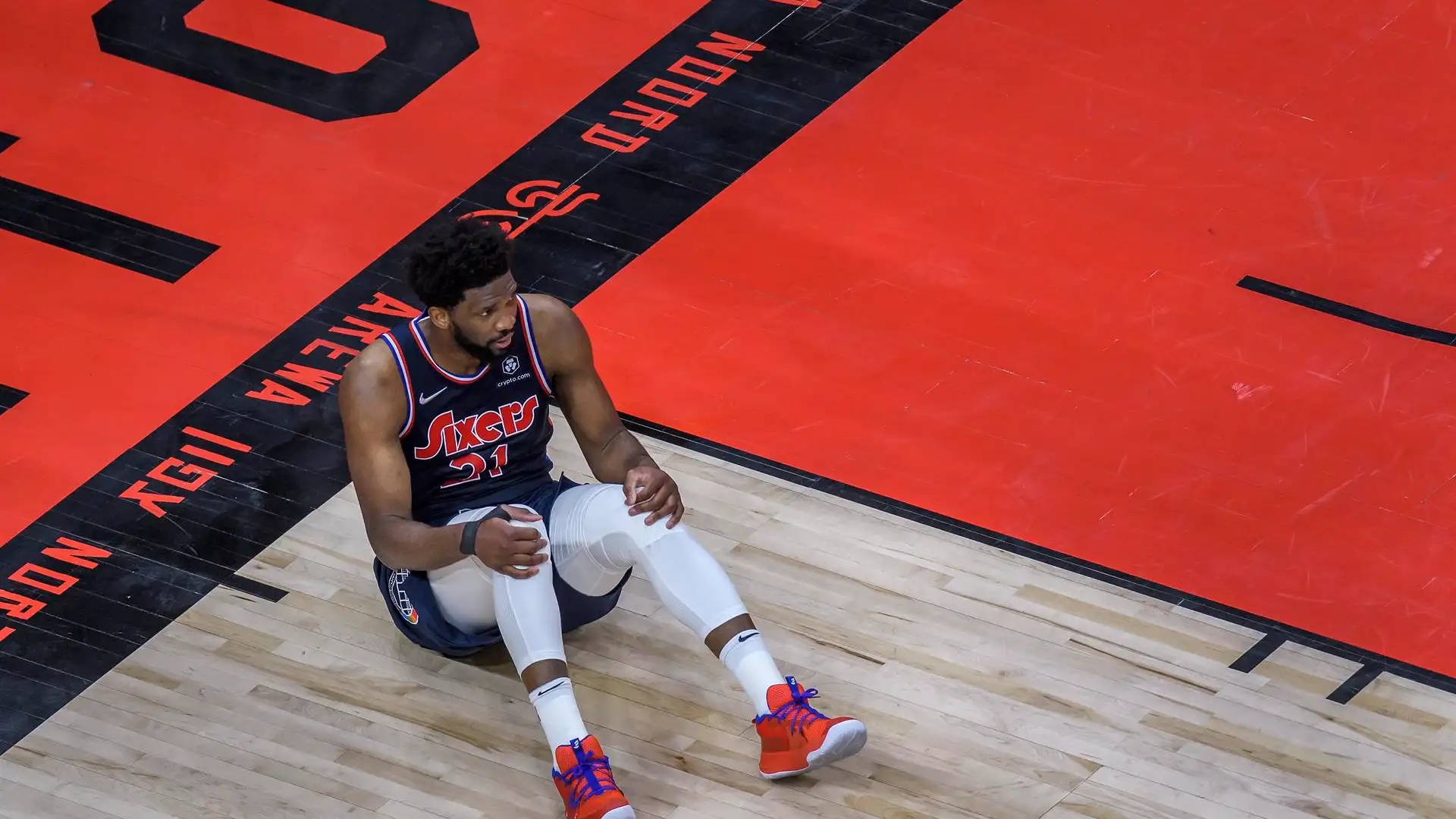 Joel Embiid en una foto de archivo