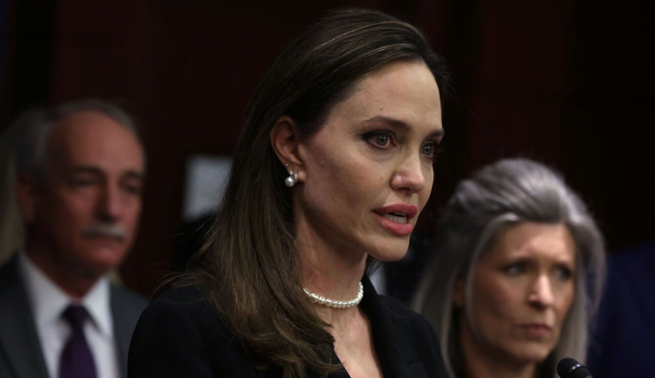 Angelina Jolie en el Capitolio