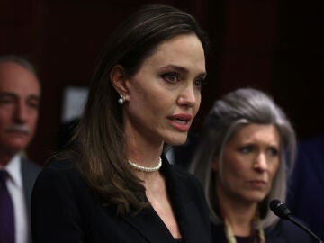 Angelina Jolie en el Capitolio