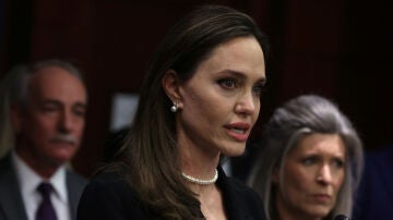 Angelina Jolie en el Capitolio