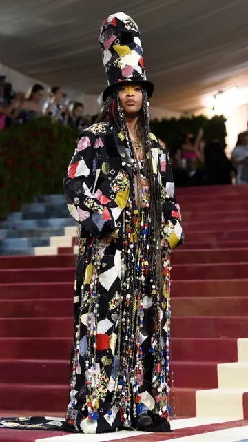 Erykah Badu en la Met Gala 2022 Erykah Badu en la Met Gala 2022