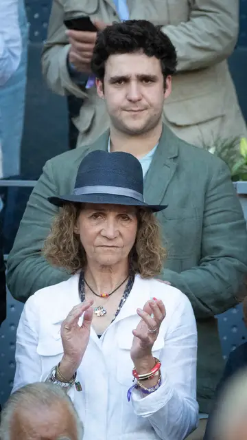 Froilán y su madre, la infanta Elena Froilán y su madre, la infanta Elena