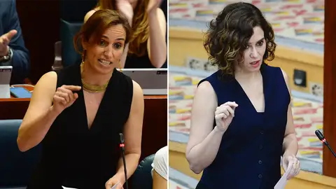 Isabel Díaz Ayuso y Mónica García Isabel Díaz Ayuso y Mónica García