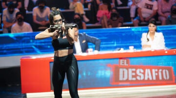 Lorena Castell, una guerrera, en el Tiro con Carabina en ‘El Desafío’