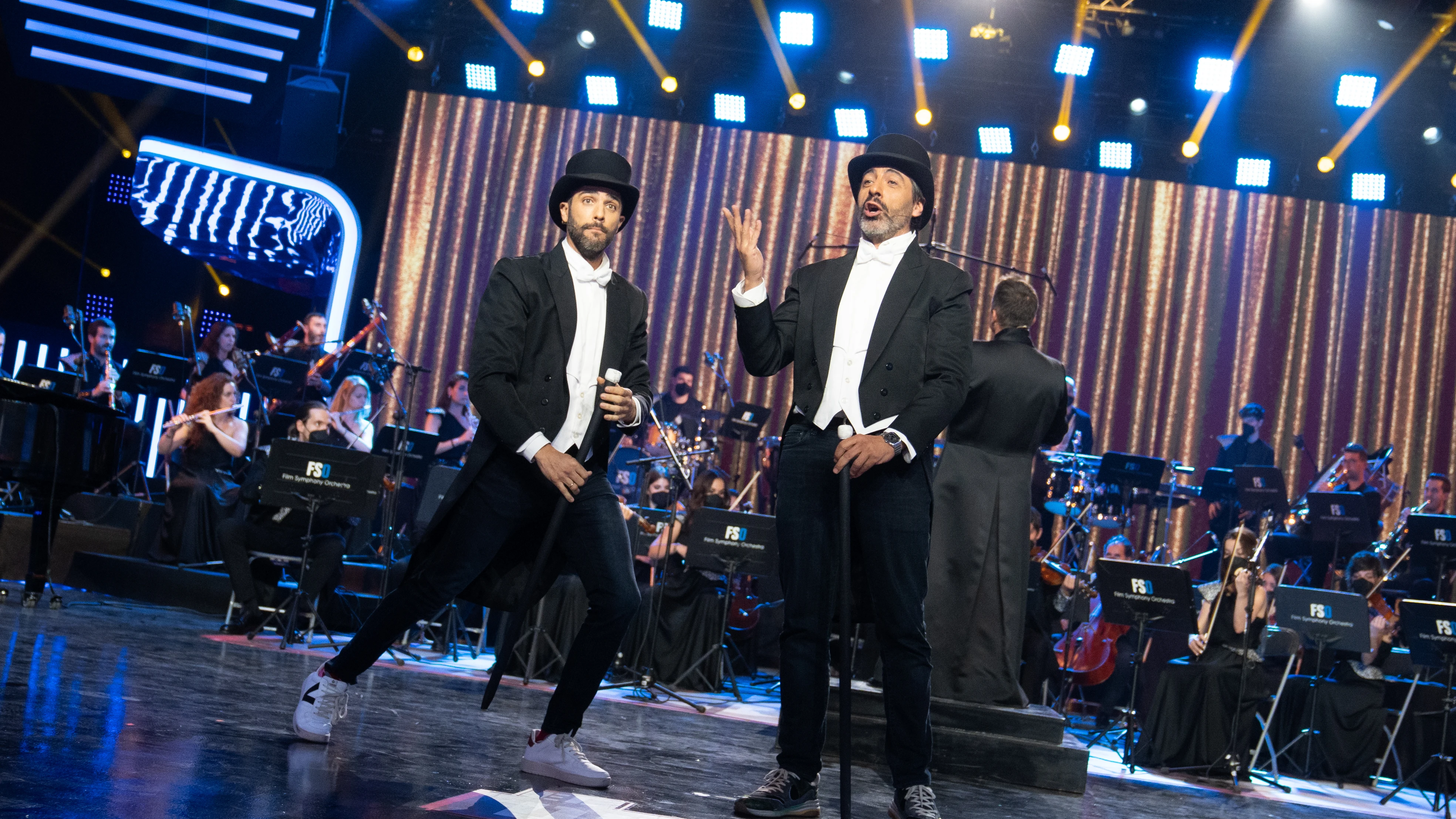 Juan del Val y Roberto Leal desatan las risas con su versión de ‘El jovencito Frankenstein’ en ‘El Desafío’