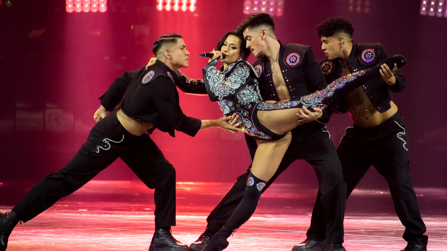 Chanel en su tercer ensayo en Eurovisión 2022 Chanel en su tercer ensayo en Eurovisión 2022