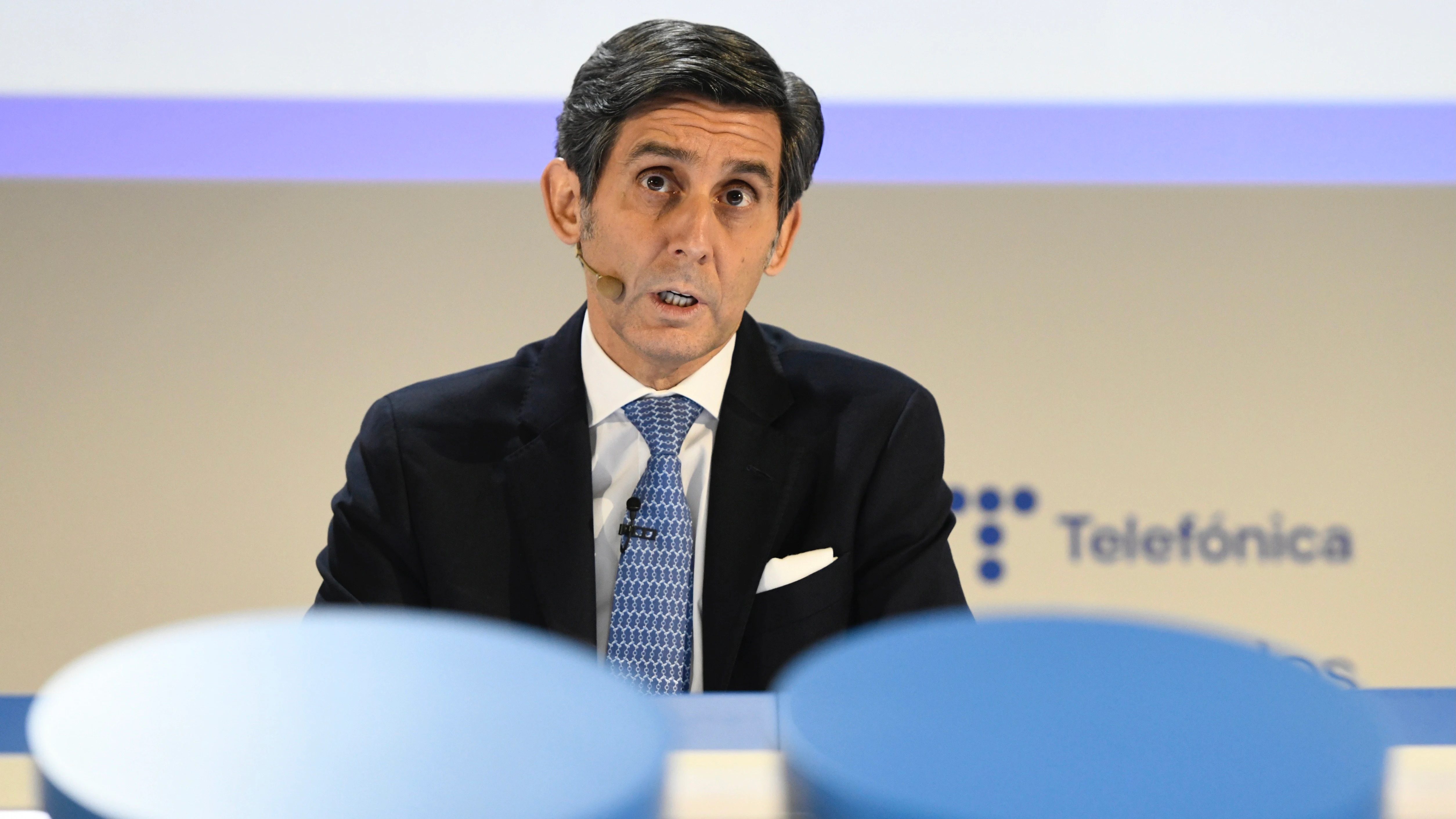 El presidente de Telefónica, José María Álvarez-Pallete El presidente de Telefónica, José María Álvarez-Pallete