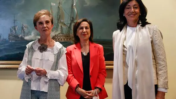 Paz Esteban, Margarita Robles y Esperanza Casteleiro