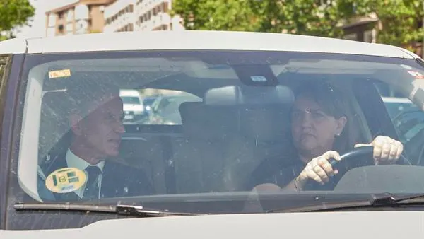 El primo del alcalde de Madrid a la salida del Juzgado de Plaza Castilla