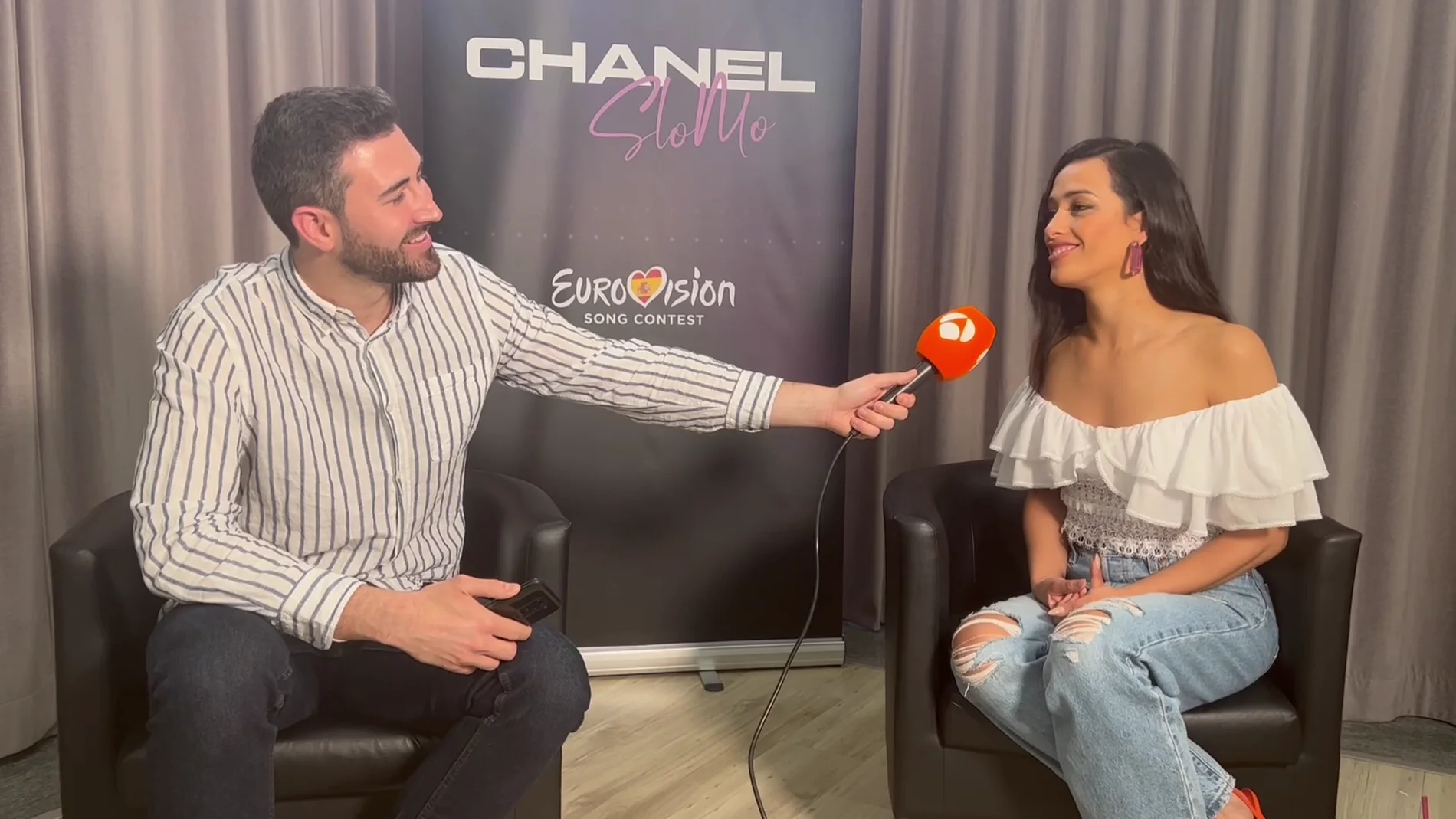Entrevista a Chanel Terrero en Antena 3 Noticias