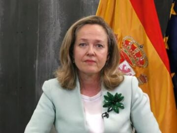 La vicepresidenta Nadia Calviño