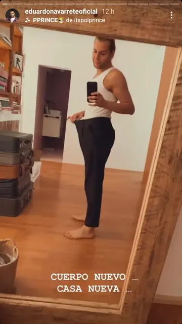Eduardo Navarrete sorprende con unas fotos enseñando su nuevo cuerpo Eduardo Navarrete sorprende con unas fotos enseñando su nuevo cuerpo