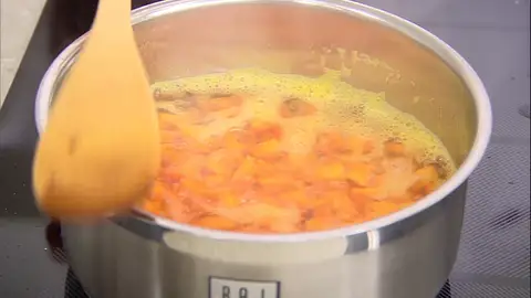 Cuece las zanahorias Cuece las zanahorias