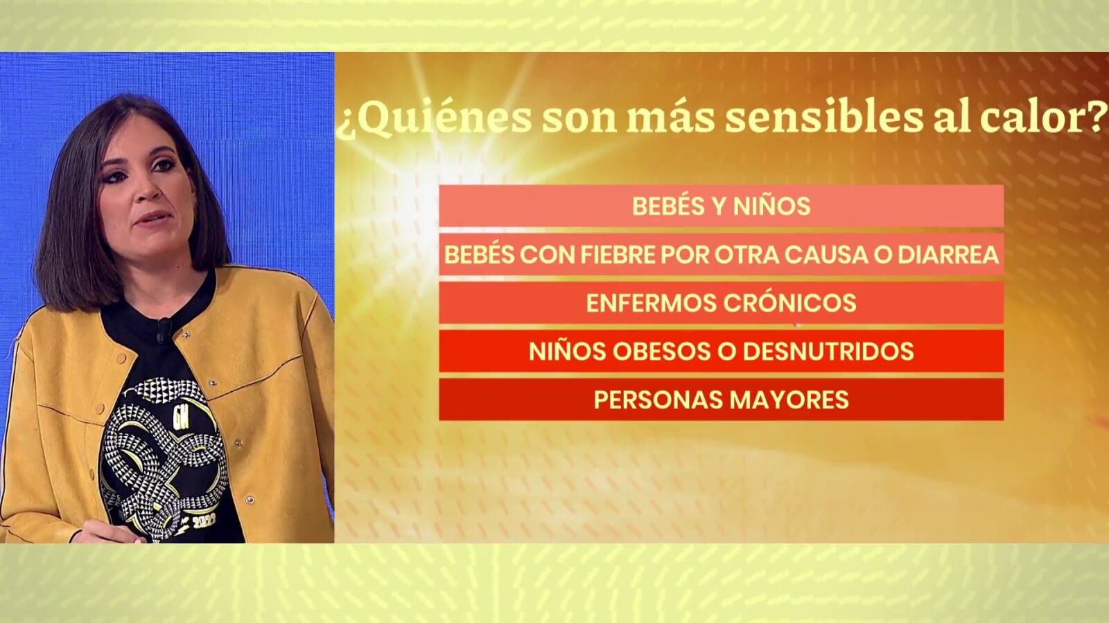 ¿Quiénes son más sensibles a altas temperaturas y cómo detectar un golpe de calor?