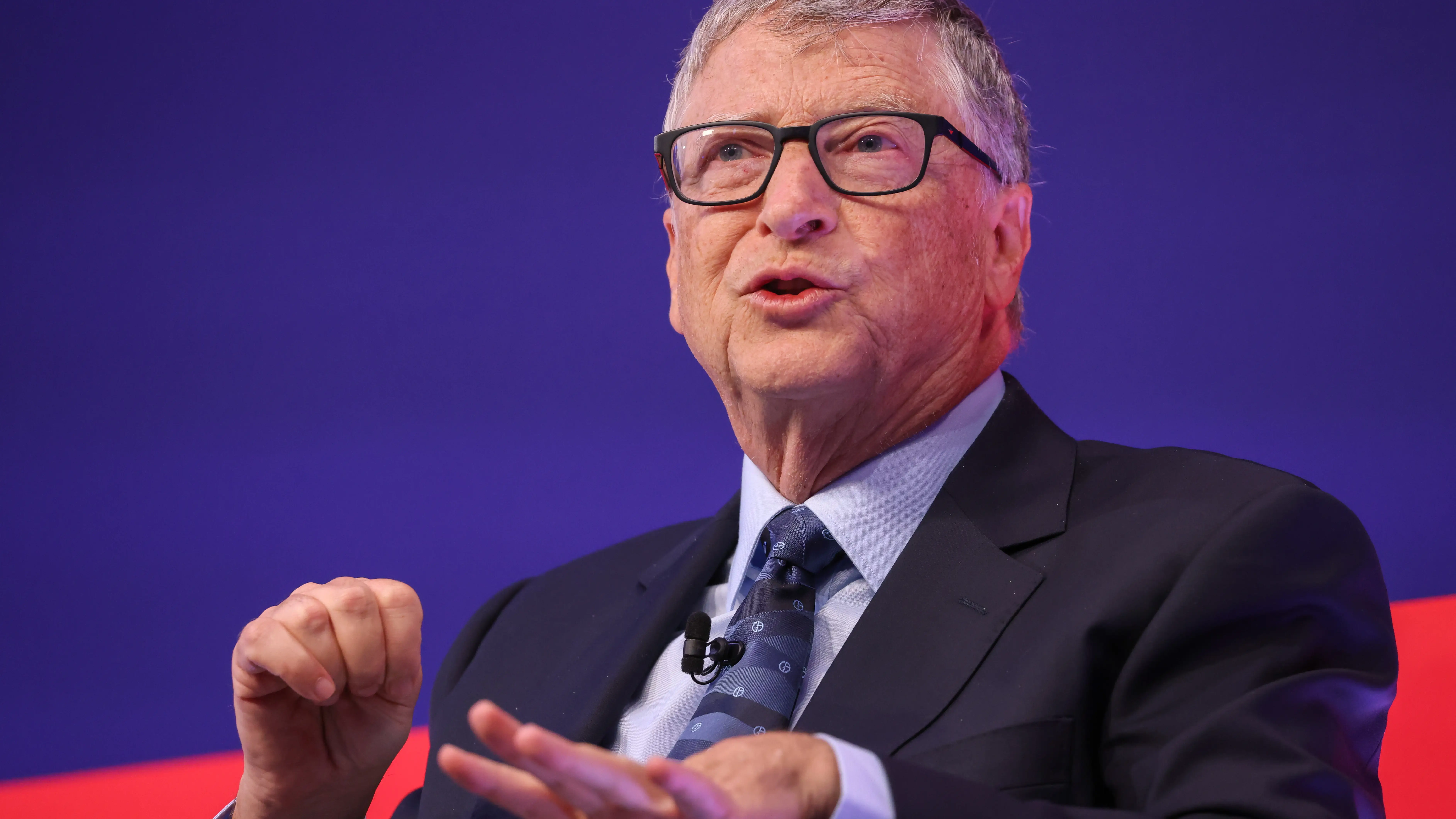 Imagen de archivo de Bill Gates El consejo de Bill Gates tras dar positivo en coronavirus