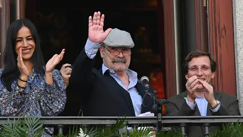 El actor Antonio Resines, en el pregón de San Isidro El actor Antonio Resines, en el pregón de San Isidro