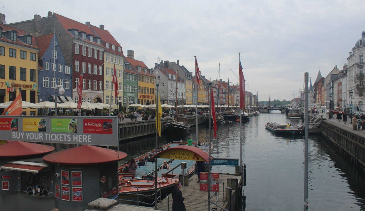 Nyhavn o 'puerto nuevo' en Copenhague