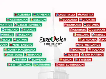 ¿Cuántos países participan en Eurovisión 2022? ¿Cuántos países participan en Eurovisión 2022?