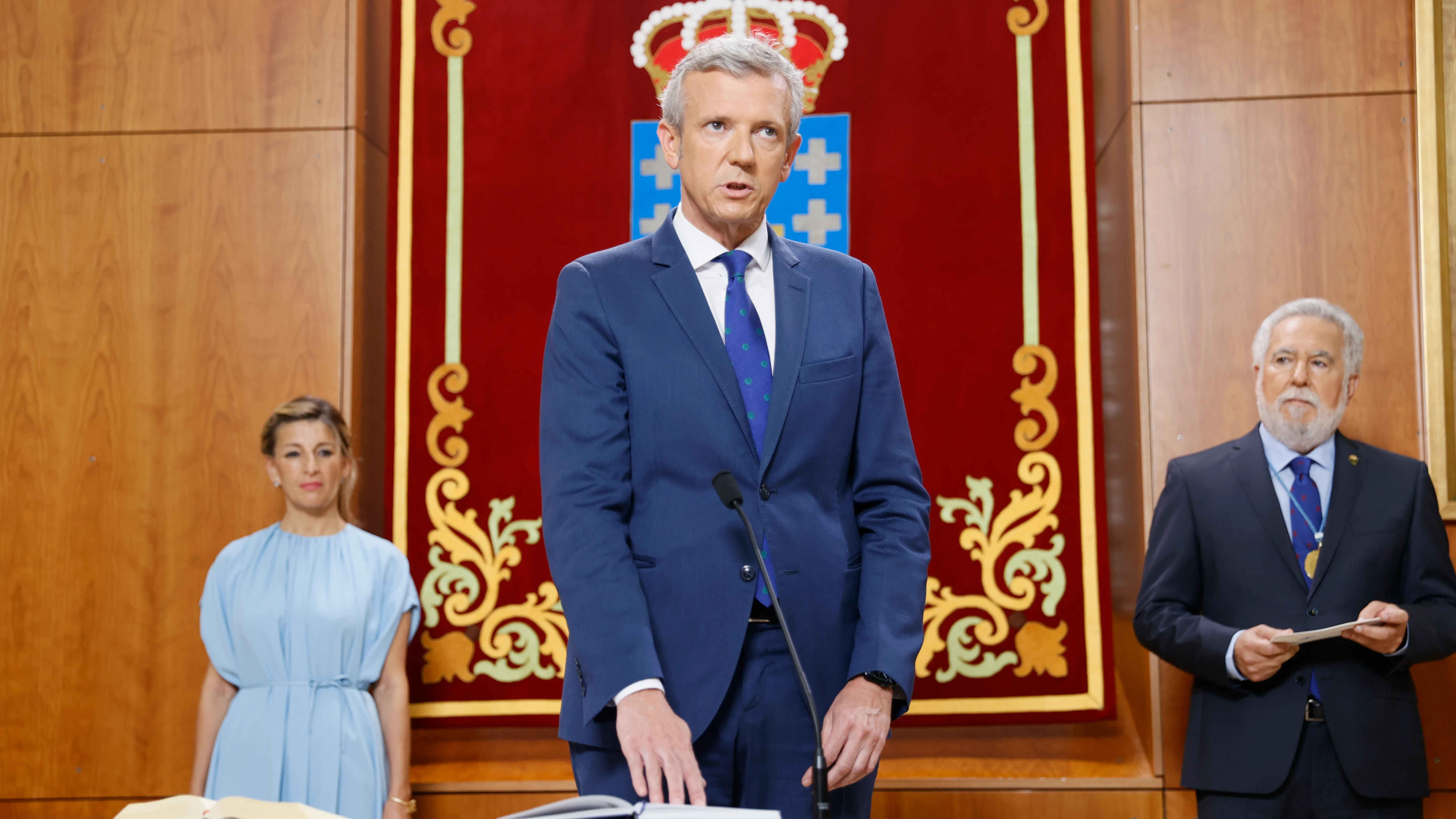 Alfonso Rueda, elegido el jueves por la Cámara autonómica como nuevo titular del Ejecutivo gallego con los votos del PPdeG Alfonso Rueda, elegido el jueves por la Cámara autonómica como nuevo titular del Ejecutivo gallego con los votos del PPdeG