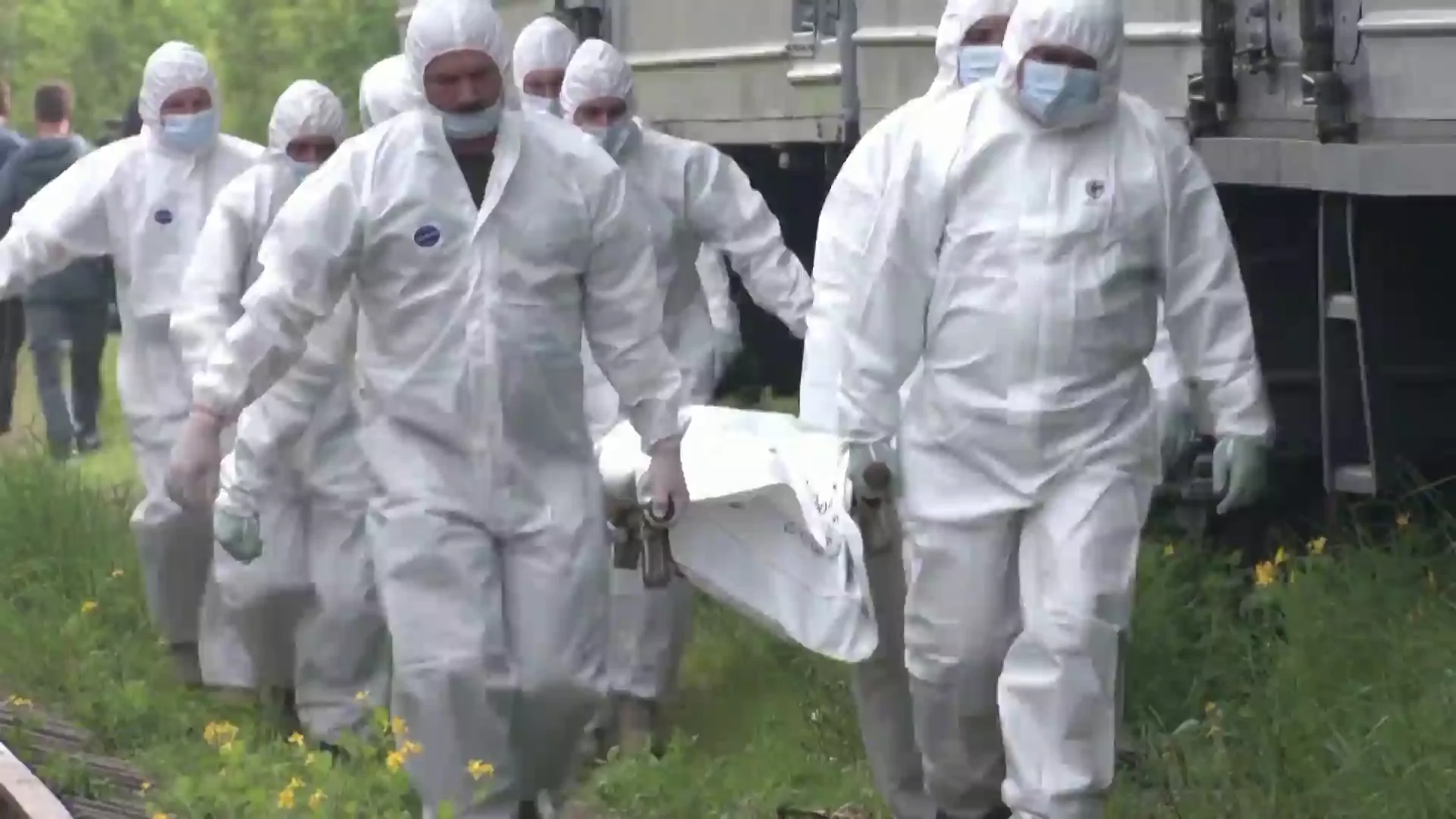 Ucrania denuncia que Rusia no recoge los cuerpos de sus ca&iacute;dos en la guerra