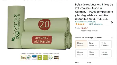 Bolsas biodegradables Bolsas biodegradables