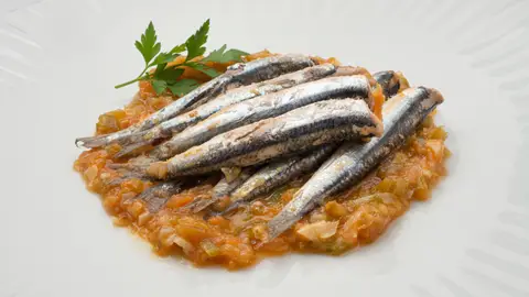 Anchoas en salsa Anchoas en salsa