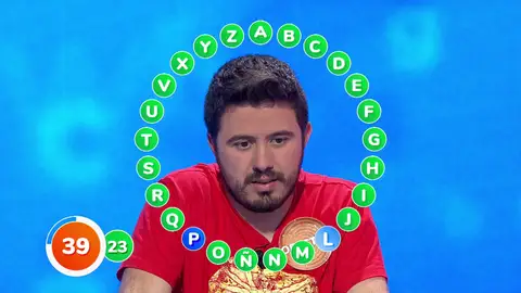 Orestes, en estado de gracia en ‘El Rosco’: ¿Tendrá opciones para llevarse el bote de 1.024.000 euros de ‘Pasapalabra’? Orestes, en estado de gracia en ‘El Rosco’: ¿Tendrá opciones para llevarse el bote de 1.024.000 euros de ‘Pasapalabra’?