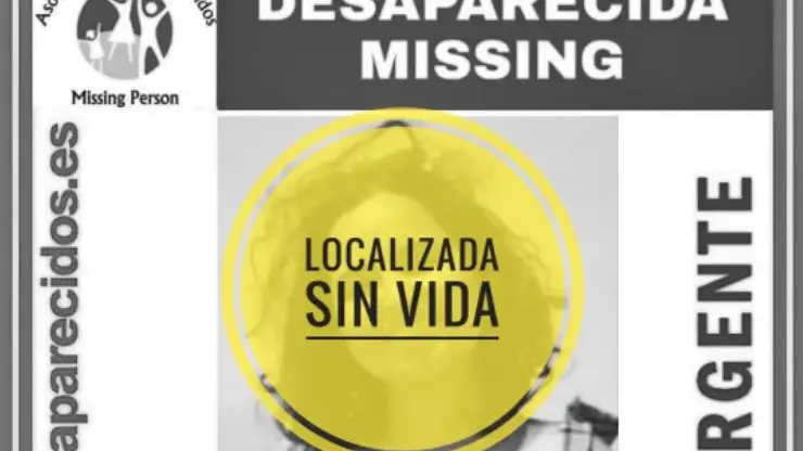 Encuentran sin vida a la joven desaparecida desde este sábado en Carballo, A Coruña Encuentran sin vida a la joven desaparecida desde este sábado en Carballo, A Coruña