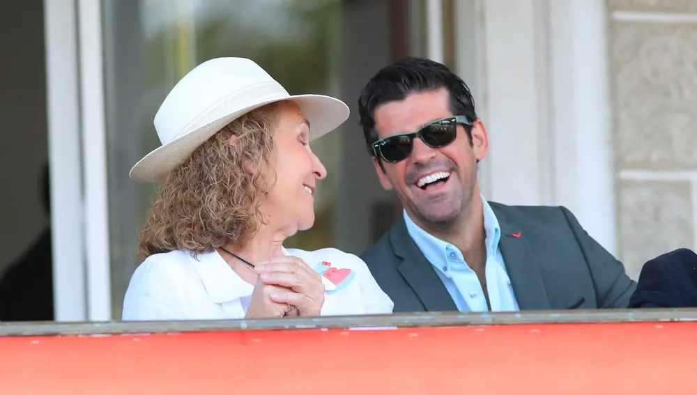 La infanta Elena y Miguel Ángel Muñoz en el Club de Campo