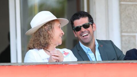 La infanta Elena y Miguel Ángel Muñoz en el Club de Campo