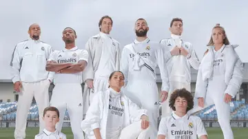El Real Madrid presenta su nueva camiseta para la temporada 2022-23