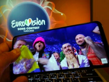 Los representantes de Ucrania, ganadora de Eurovisión 2022