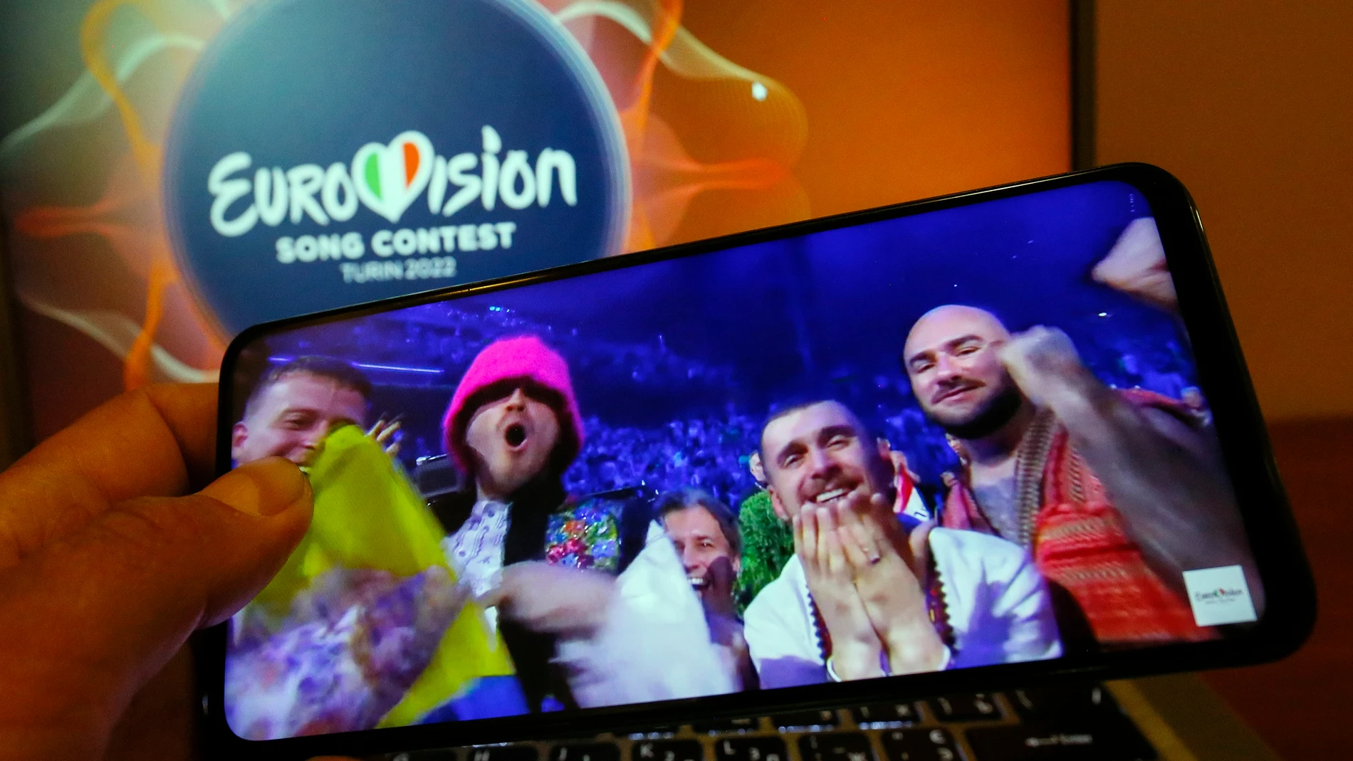 Los representantes de Ucrania, ganadora de Eurovisión 2022