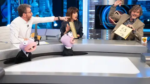 ¿Cómo manejan los tiempos María León y Salva Reina? Trancas y Barrancas lo demuestran en 'El Hormiguero 3.0' ¿Cómo manejan los tiempos María León y Salva Reina? Trancas y Barrancas lo demuestran en 'El Hormiguero 3.0'