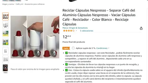 Reciclar cápsulas Reciclar cápsulas