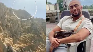 El exfutbolista Lamrabatte El exfutbolista Lamrabatte