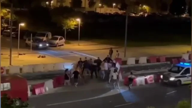 Un cumplea&ntilde;os termina con una pelea multitudinaria que deja varios heridos y un detenido en Vitoria 