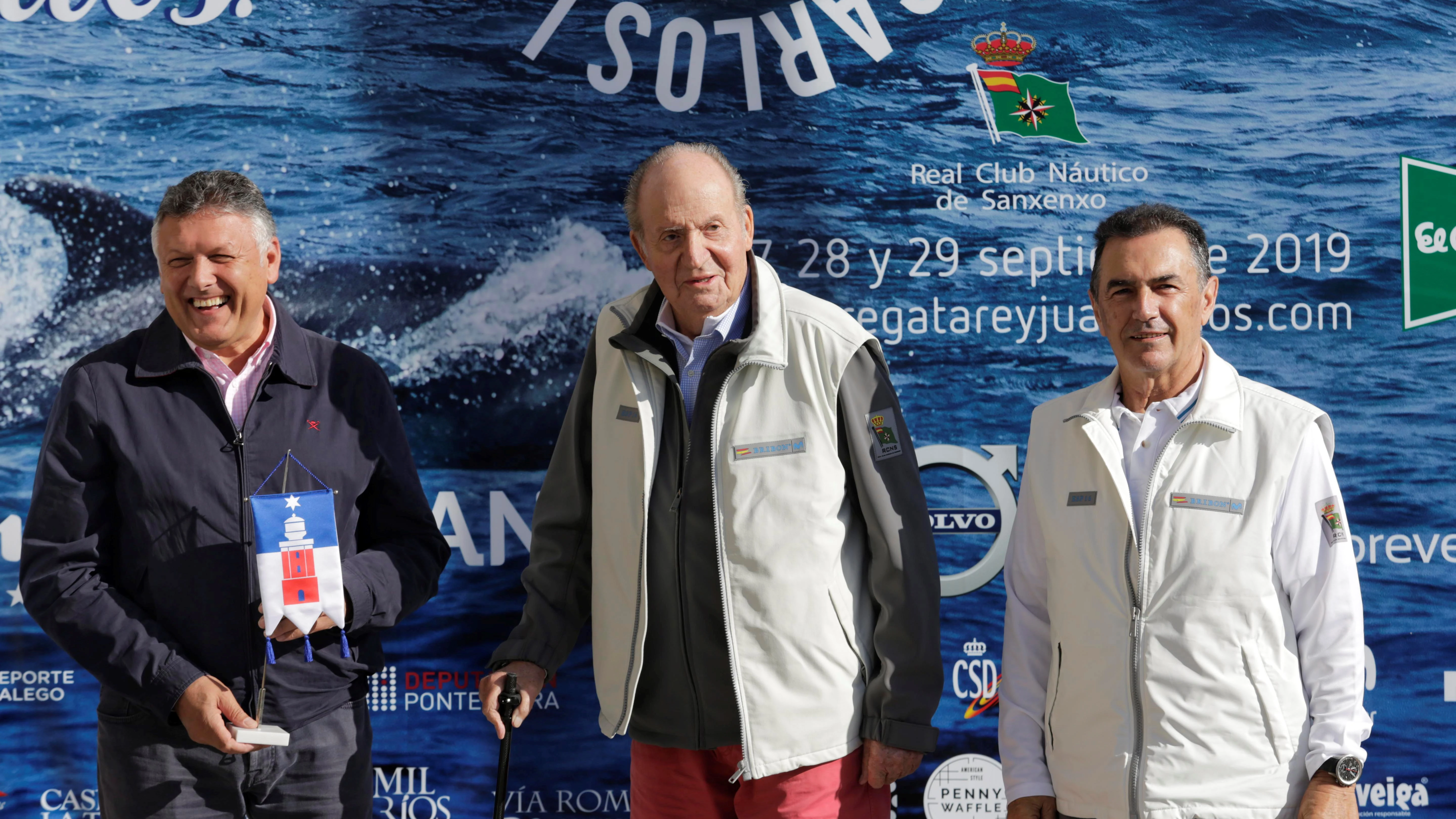 El alcalde de Sanxenxo confirma la llegada del rey Juan Carlos I este fin de semana El alcalde de Sanxenxo confirma la llegada del rey Juan Carlos I este fin de semana