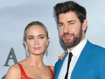 John Krasinski y Emily Blunt John Krasinski y Emily Blunt