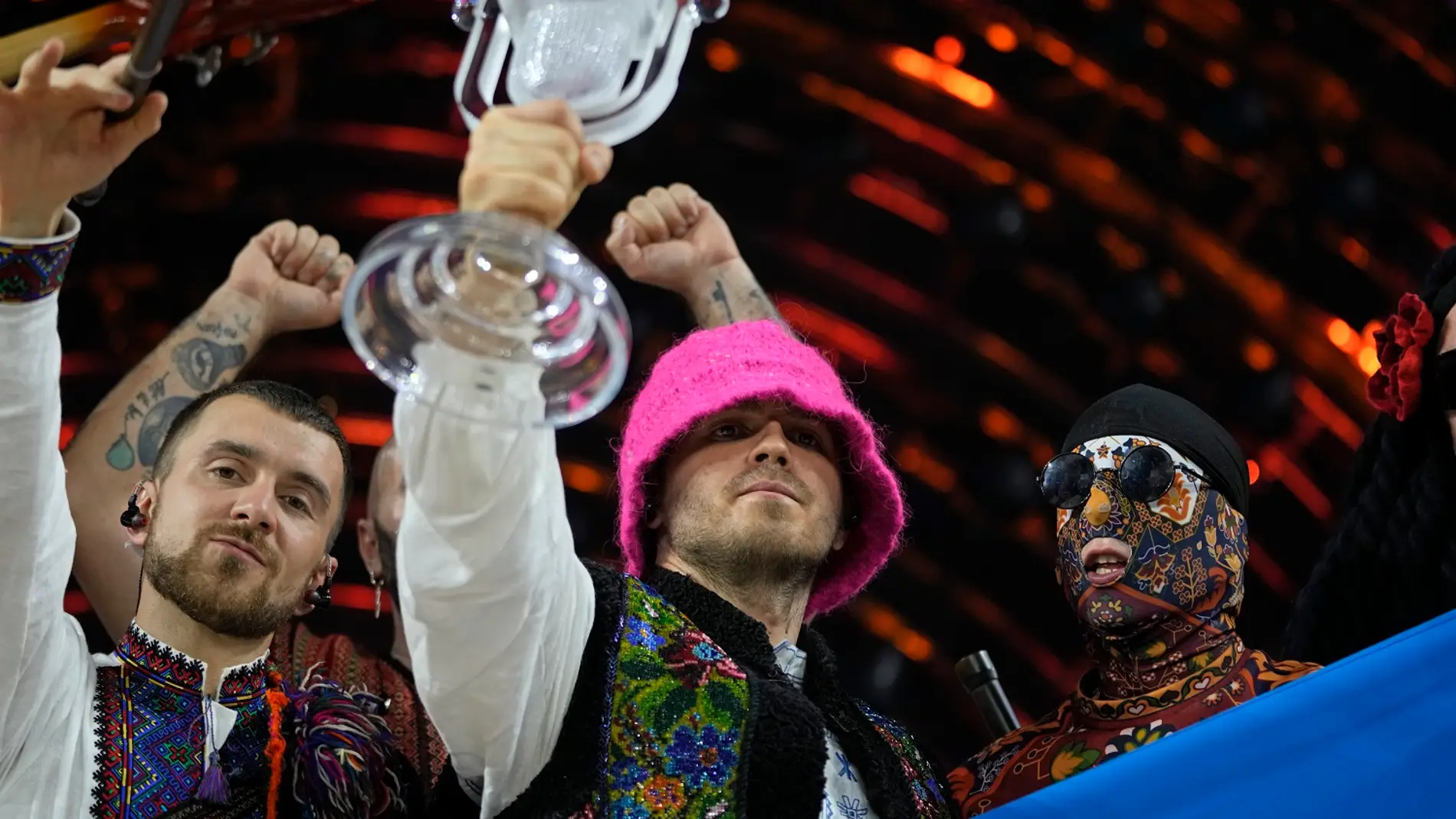 Ucrania tras ganar Eurovisión 2022