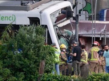 Accidente de tren en Sant Boi
