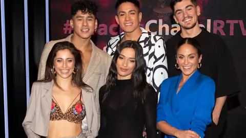 Chanel y sus bailarines tras Eurovisión Chanel y sus bailarines tras Eurovisión