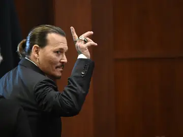 El actor Johnny Depp El actor Johnny Depp
