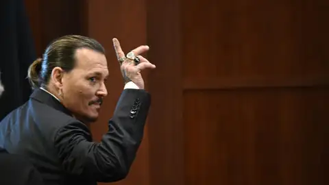 El actor Johnny Depp El actor Johnny Depp