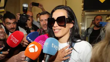 Chanel a su llegada a Madrid tras Eurovisión 2022