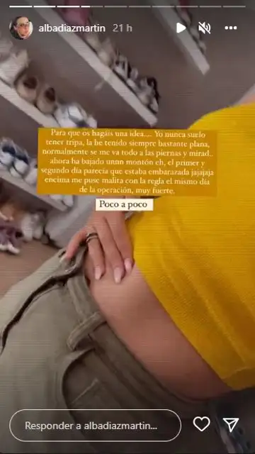 Storie Instagram Alba Díaz Storie Instagram Alba Díaz