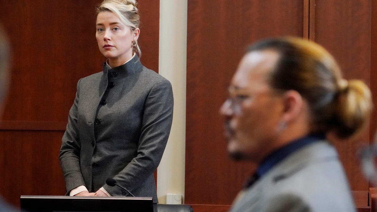 Amber Heard y Johnny Depp en el juicio Amber Heard y Johnny Depp en el juicio