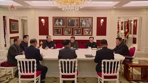 Kim Jong-Un ante la crisis de la pandemia en su país Kim Jong-Un ante la crisis de la pandemia en su país